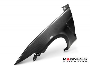 Ford Mustang Type GR Front Fenders by Anderson Composites - Carbon Fiber - GT350 Style